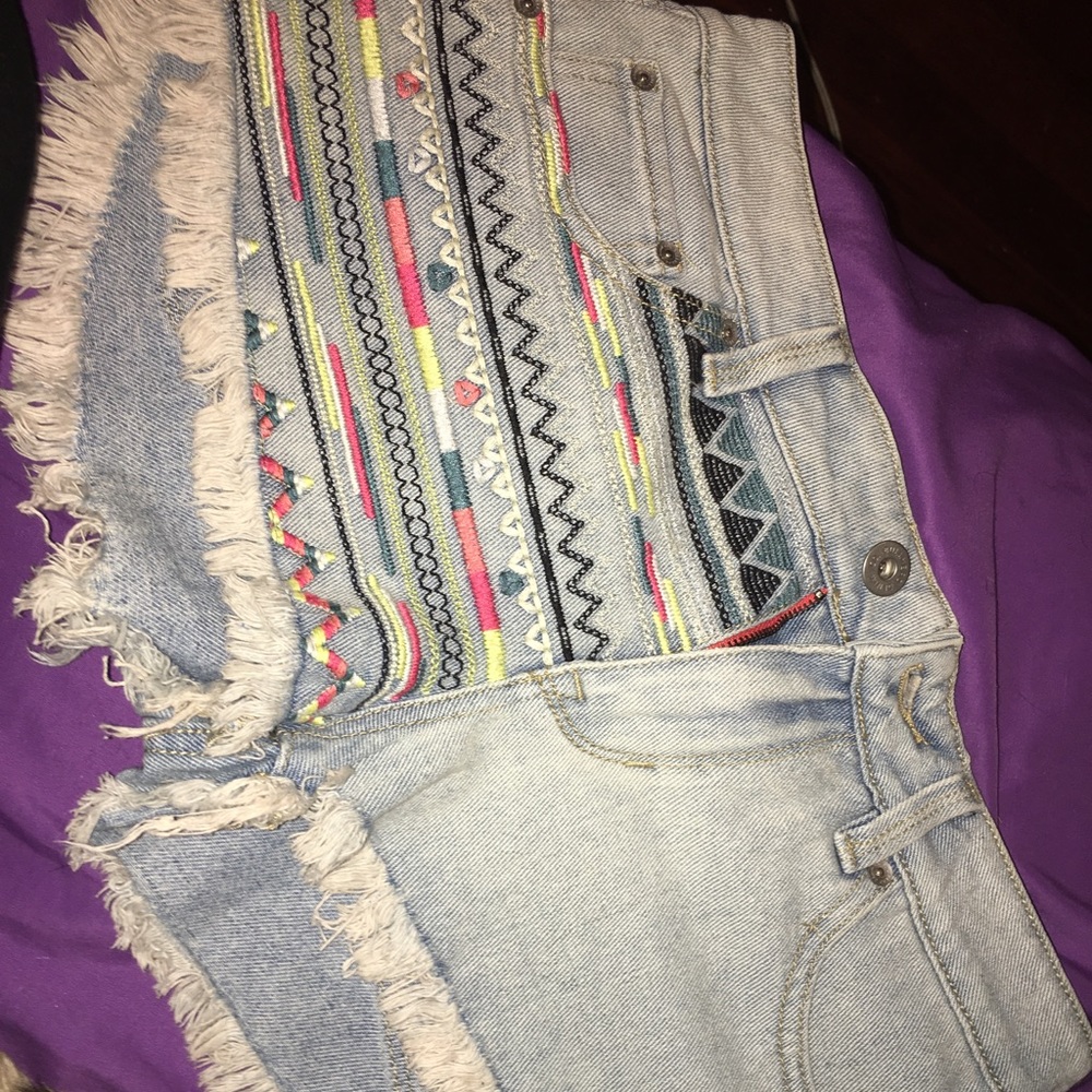 Bullhead denim shorts